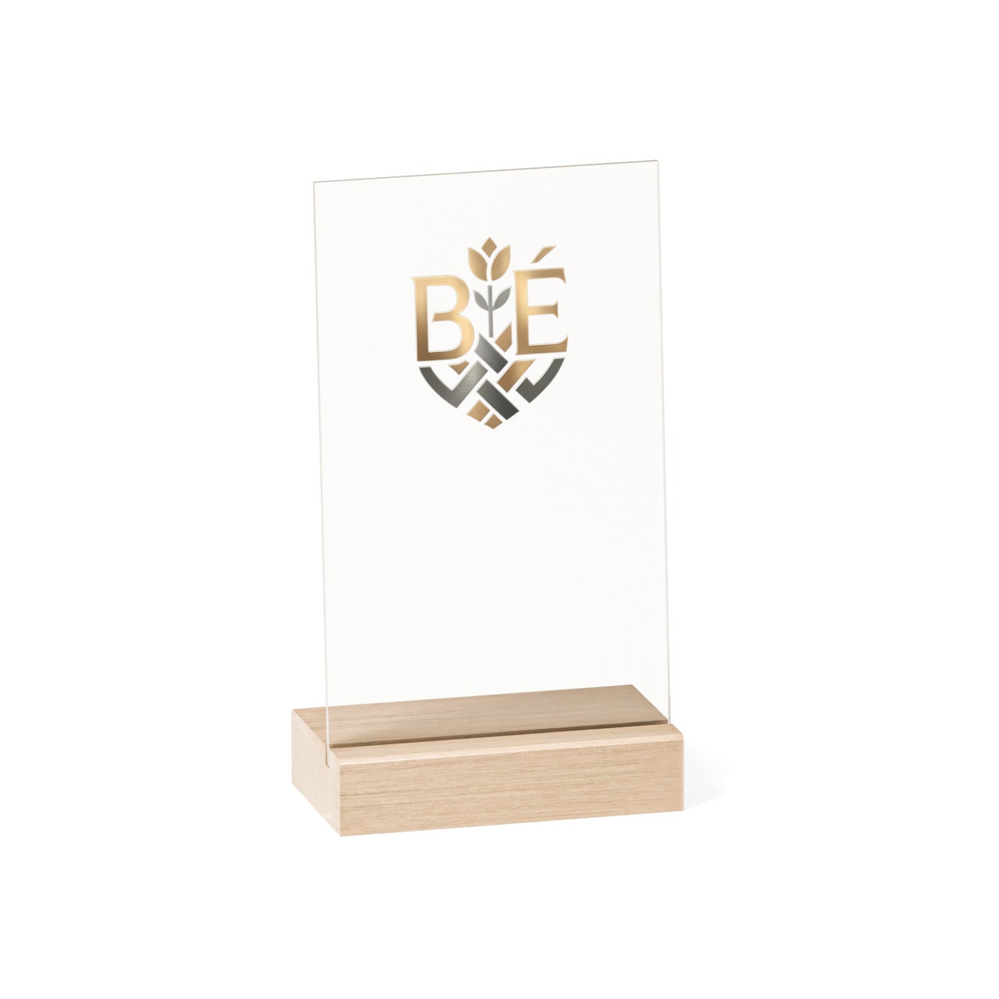 Blommé - Acrylic Desk Sign