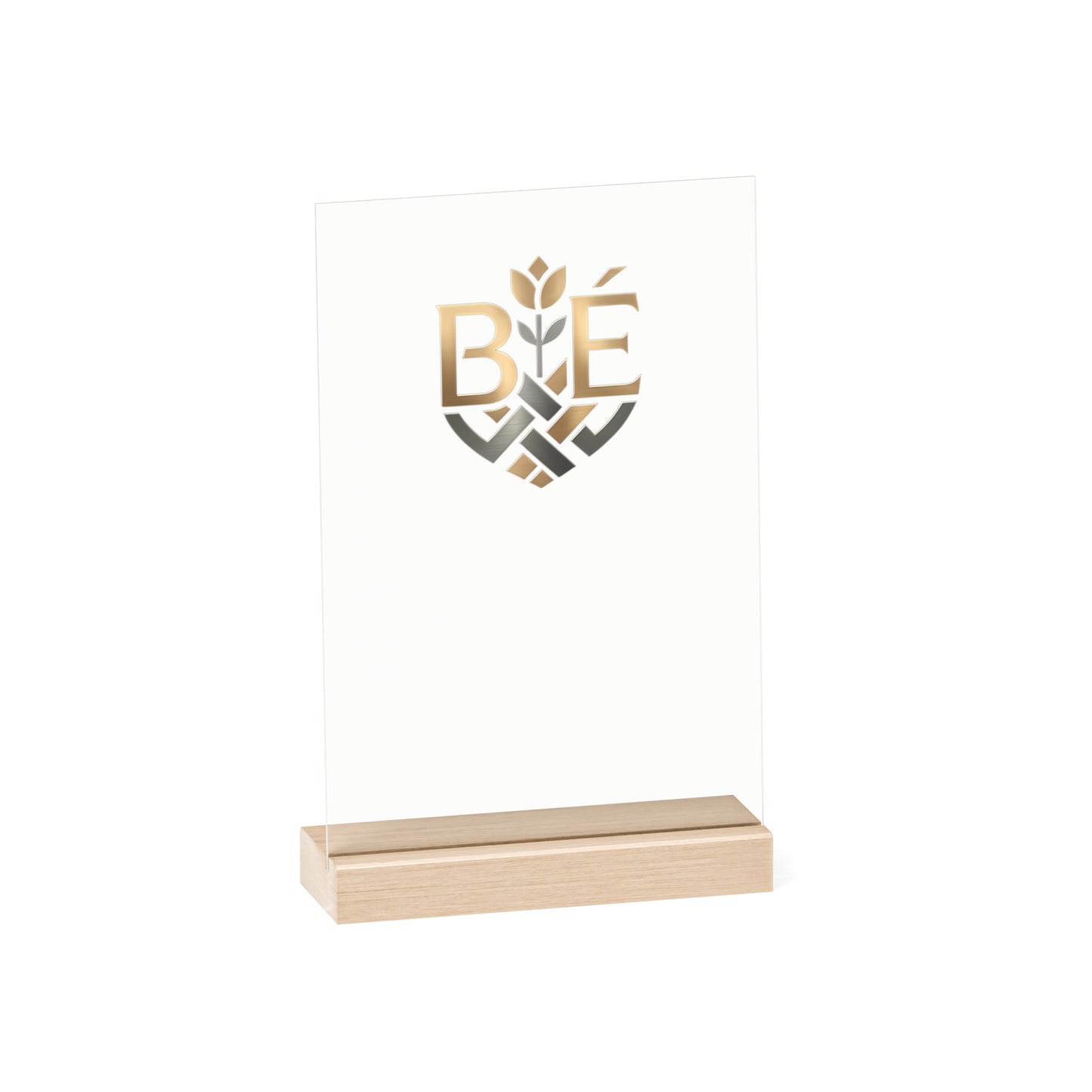 Blommé - Acrylic Desk Sign